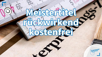 Meistertitel kostenfrei