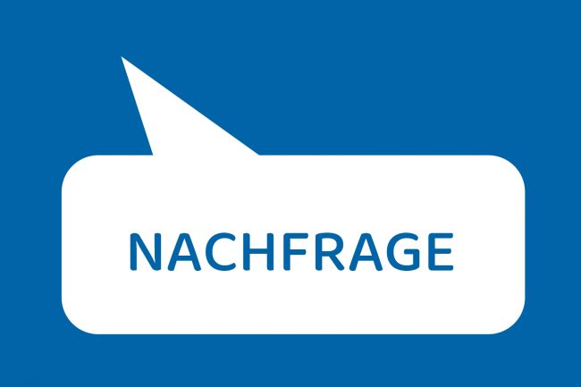 Nachfrage