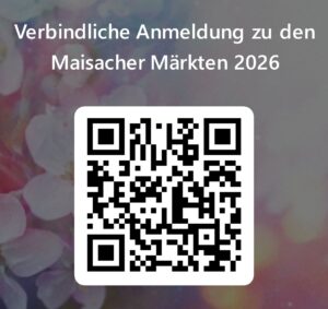 Anmeldung Maisacher Märkte 2026 QR-Code