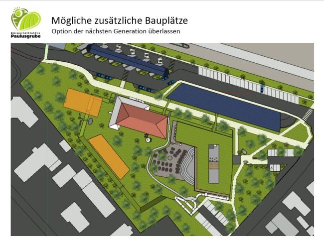 Paulusgrube mögliche zusätzliche Bauplätze